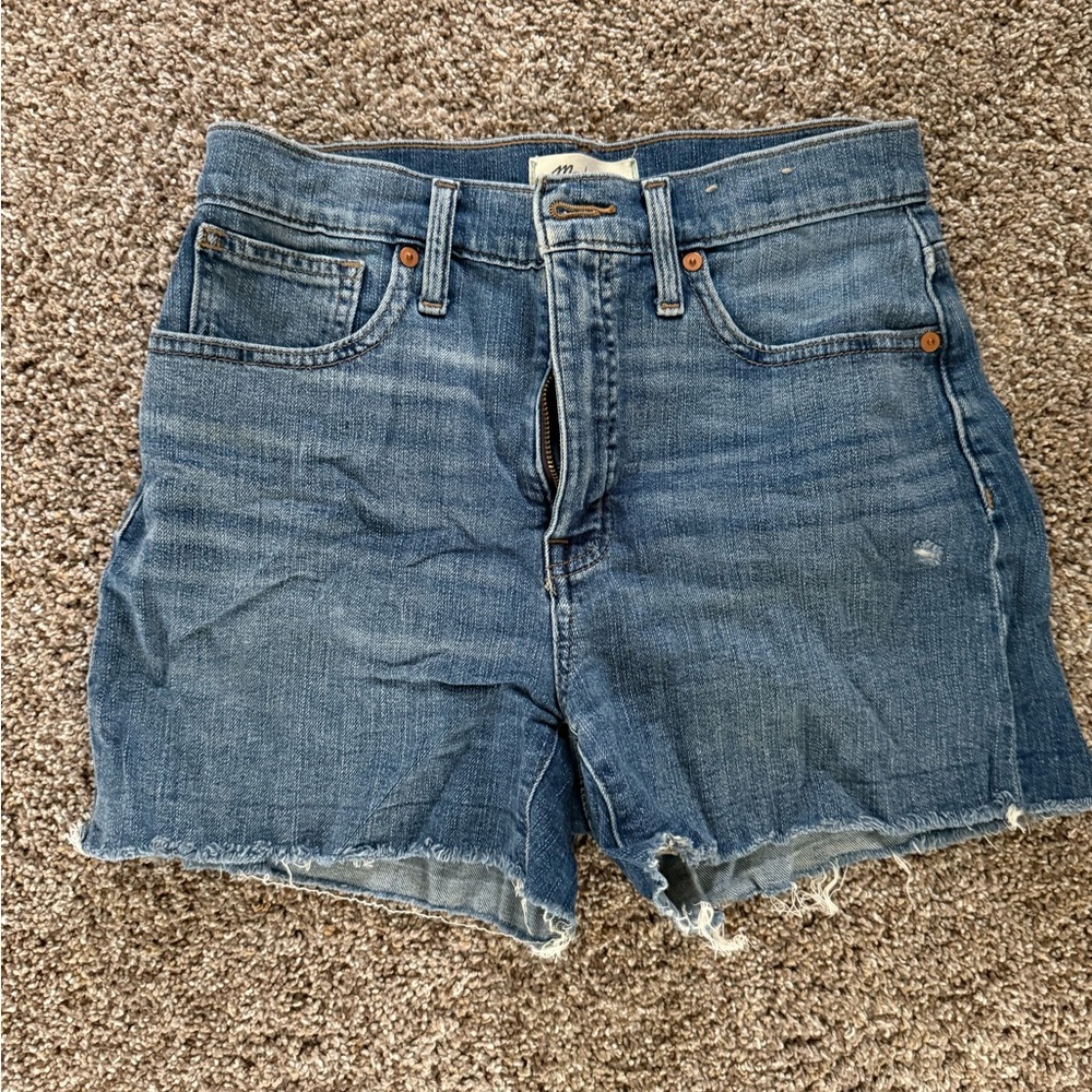 Madewell Blue Jean Shorts
